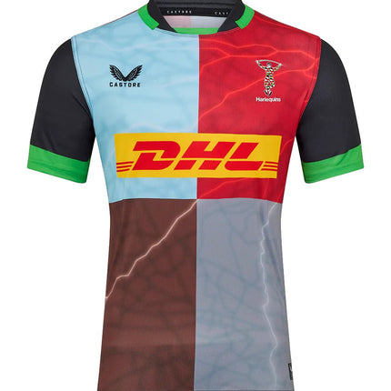 Harlequins Mens 25/26 Home Replica Shirt |Replica Shirt | Castore Harlequins 25/26 | Absolute Rugby