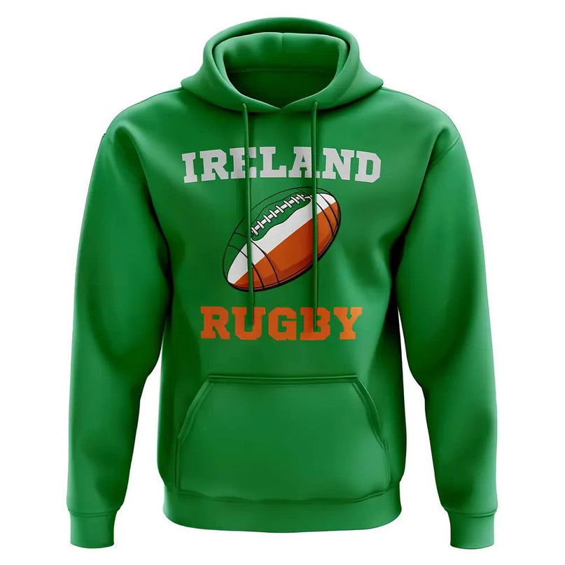 Ireland Rugby Ball Hoody (Green) |Product - Hoodies | UKSoccershop | Absolute Rugby