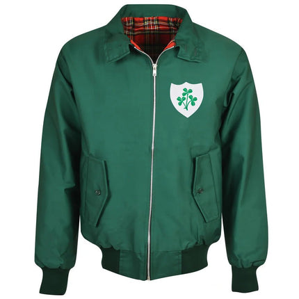 Ireland Rugby Green Harrington Jacket |Product - Football Shirts | Toffs | Absolute Rugby