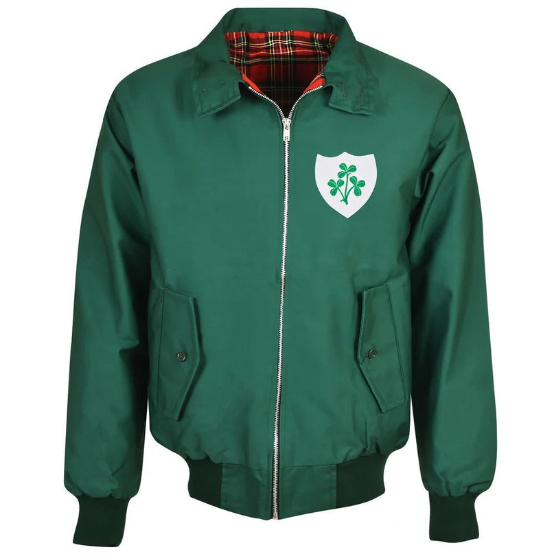 Ireland Rugby Green Harrington Jacket |Product - Football Shirts | Toffs | Absolute Rugby