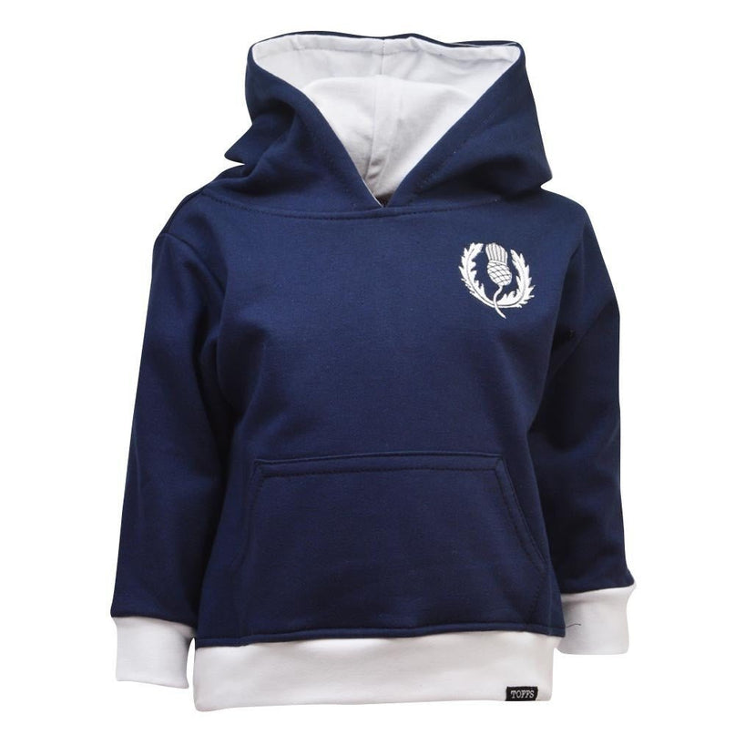 Kids Scotland Rugby Hoodie - Navy/White |Product - Football Shirts | Toffs | Absolute Rugby