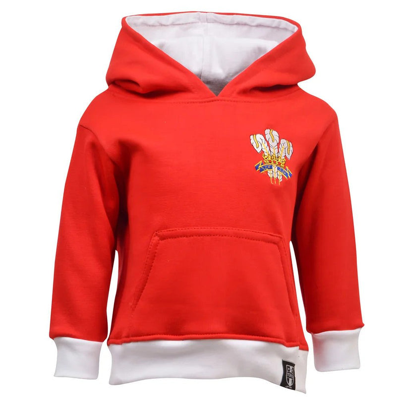 Kids Wales Hoodie - Red/White |Product - Football Shirts | Toffs | Absolute Rugby