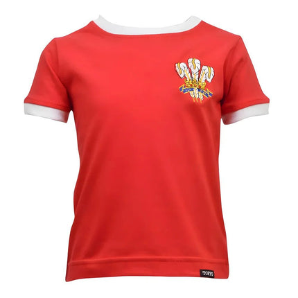 Kids Wales Tee Red/White Ringer |Product - Football Shirts | Toffs | Absolute Rugby