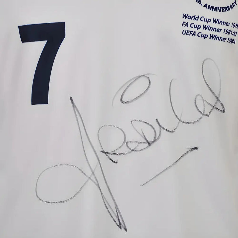 Limited Edition Ossie Ardiles Signed Football Shirt |Product - Football Shirts | Toffs | Absolute Rugby