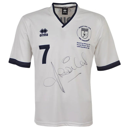 Limited Edition Ossie Ardiles Signed Football Shirt |Product - Football Shirts | Toffs | Absolute Rugby