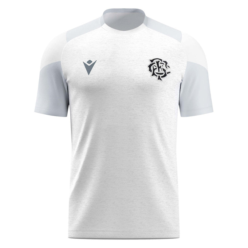 Macron Barbarians Training T-Shirt 24/25 - White |T-Shirt | Macron Barbarians 24/25 | Absolute Rugby