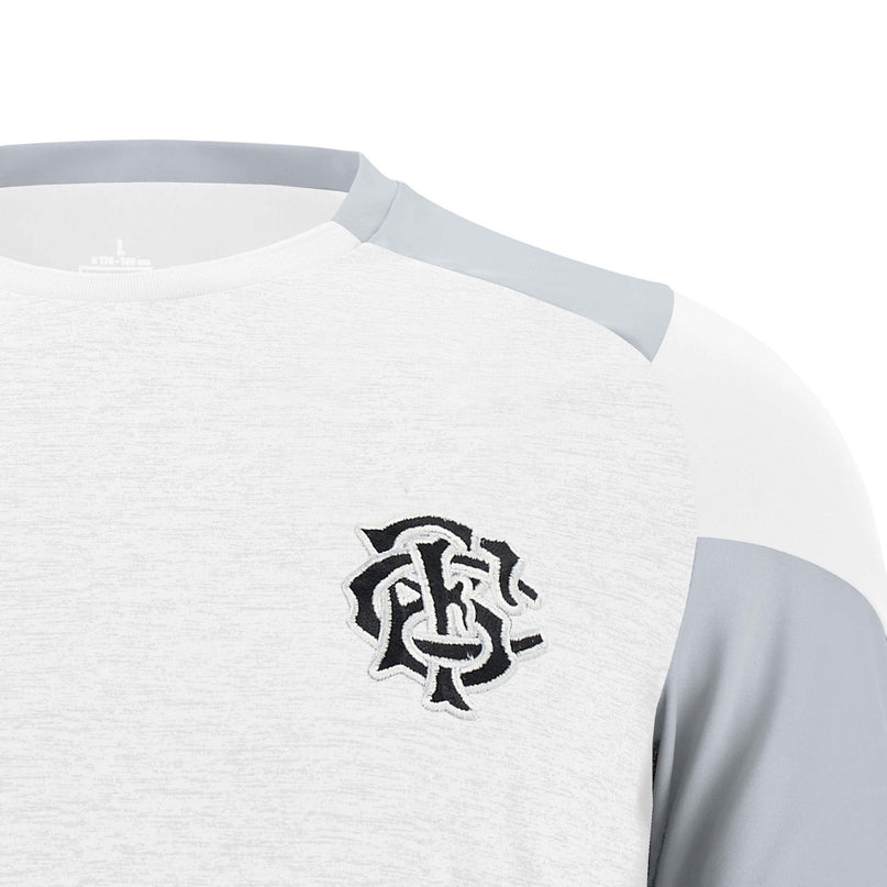 Macron Barbarians Training T-Shirt 24/25 - White |T-Shirt | Macron Barbarians 24/25 | Absolute Rugby