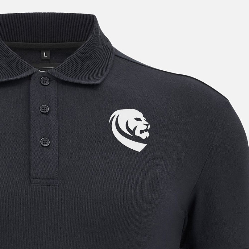 Macron Gloucester Rugby Cotton Pique Polo Shirt 25/26 |Polo Shirt | Macron Glos 25/26 | Absolute Rugby