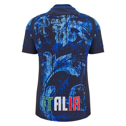 Macron Mens Italy Rugby Training Jersey 24/25 |Training Jersey | Macron FIR 24/25 | Absolute Rugby