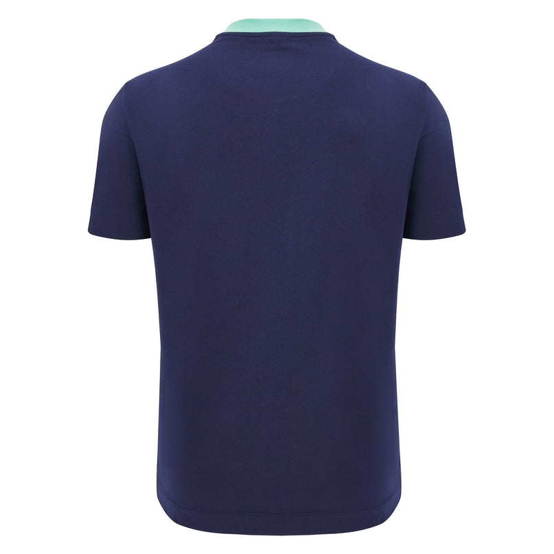 Macron Mens Scotland Rugby Cotton T - Shirt 24/25 Navy |T - Shirt | Macron SRU 24/25 | Absolute Rugby