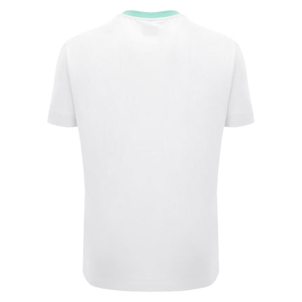 Macron Mens Scotland Rugby Cotton T - Shirt 24/25 White |T - Shirt | Macron SRU 24/25 | Absolute Rugby