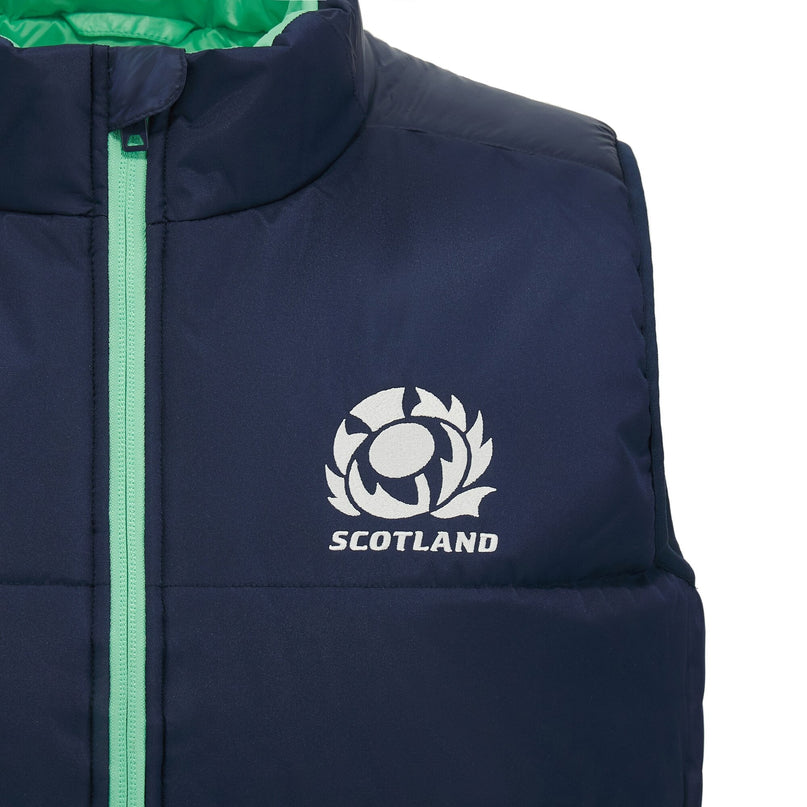 Macron Mens Scotland Rugby Gilet 24/25 |Jacket | Macron SRU 24/25 | Absolute Rugby