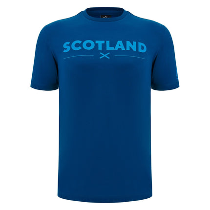 Macron Mens Scotland Rugby Supporter T - Shirt 24/25 |T - Shirt | Macron SRU 24/25 | Absolute Rugby