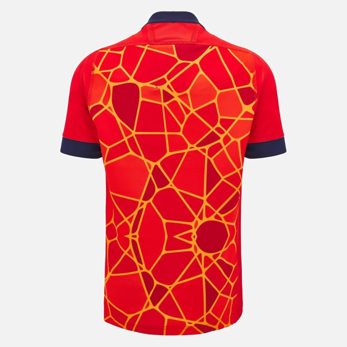 Macron Mens Scotland Rugby Training Jersey 24/25 - Red |Training Jersey | Macron SRU 24/25 | Absolute Rugby