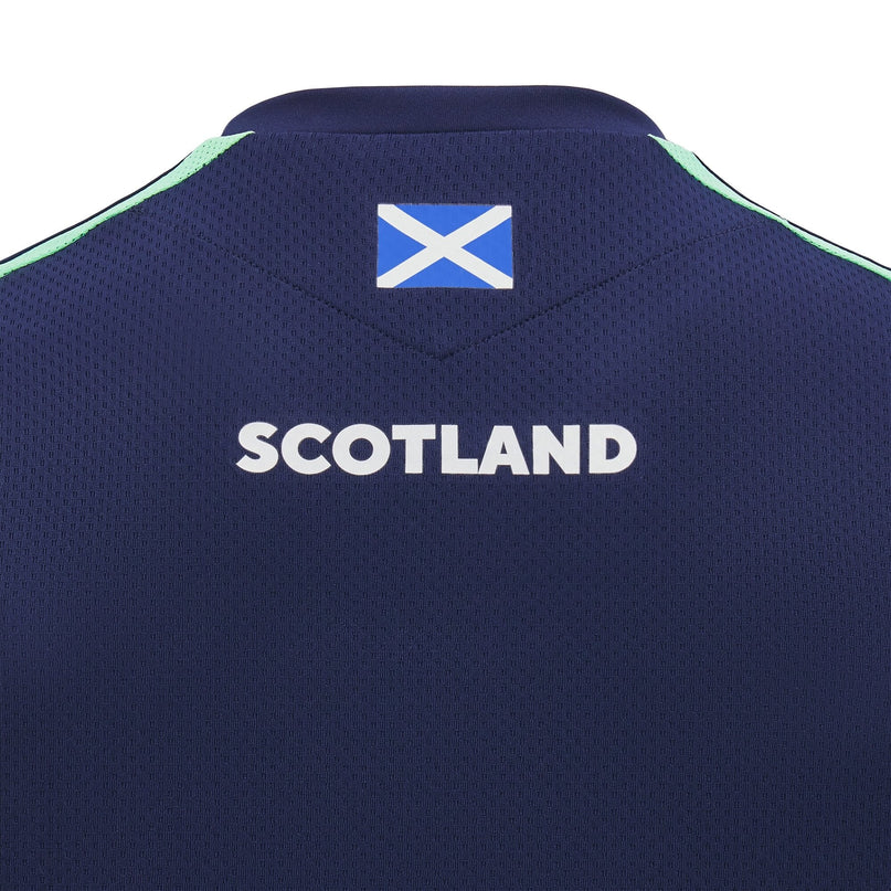 Macron Mens Scotland Rugby Training T - Shirt 24/25 |T - Shirt | Macron SRU 24/25 | Absolute Rugby