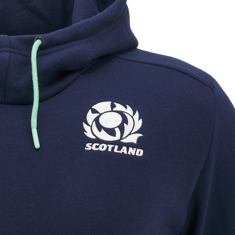 Macron Mens Scotland Rugby Travel Hoody 24/25 |Hoody | Macron SRU 24/25 | Absolute Rugby