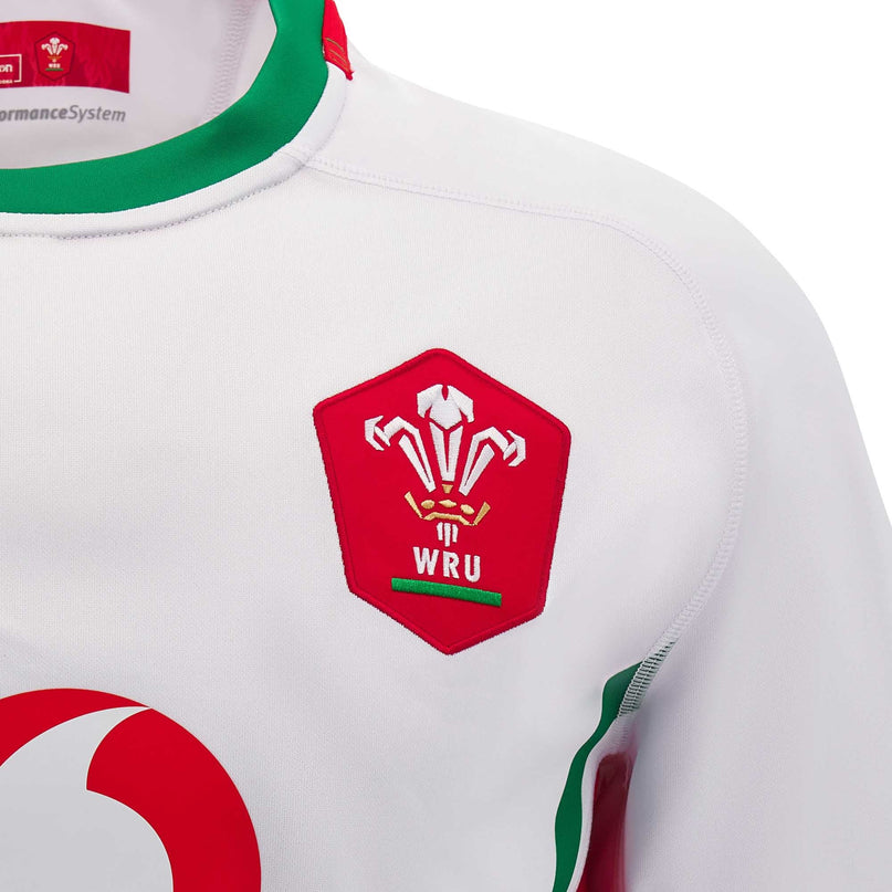 Macron Mens Wales Rugby Alternate Replica Jersey 24/25 |Replica Jersey | Macron WRU 24/25 | Absolute Rugby