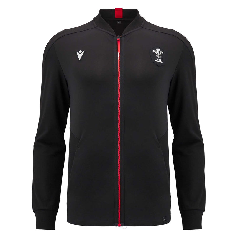 Macron Mens Wales Rugby Anthem Jacket 24/25 |Jacket | Macron WRU 24/25 | Absolute Rugby