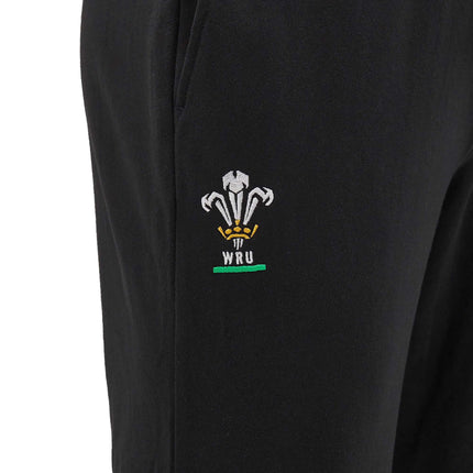 Macron Mens Wales Rugby Travel Pants 24/25 |Pants | Macron WRU 24/25 | Absolute Rugby