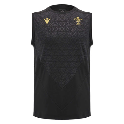 Macron Mens Wales Rugby Vest 24/25 |Singlet | Macron WRU 24/25 | Absolute Rugby