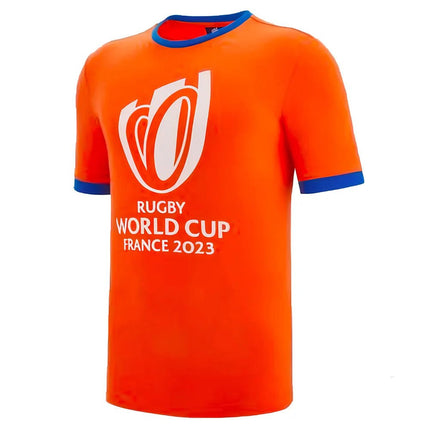 Macron RWC 2023 Rugby World Cup Tee (Orange) |Product - T-Shirt | Macron | Absolute Rugby