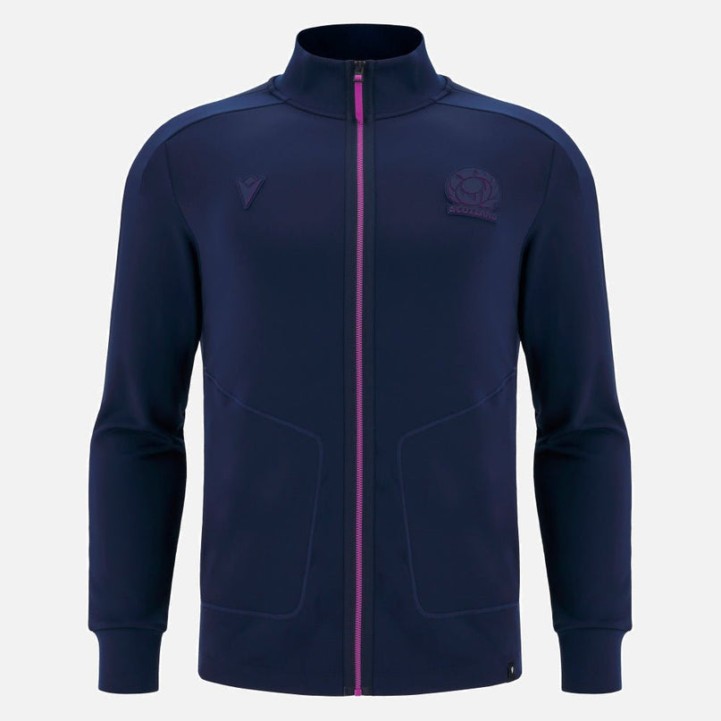 RUGBY ITALIE – VESTE ANTHEM AVEC ZIP - MACRON - RWC 2023 RUGBY ITALIE – VESTE ANTHEM AVEC ZIP - MACRON - RWC 2023