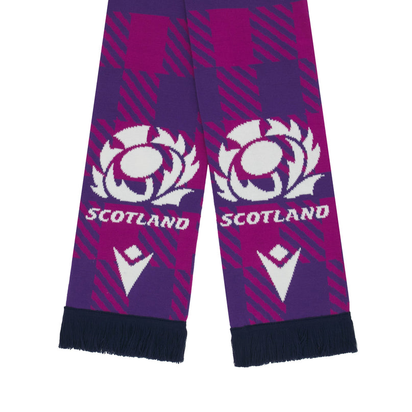 Macron Scotland Rugby 25/26 Double Layer Scarf |Scarf | Macron SRU 25/26 | Absolute Rugby