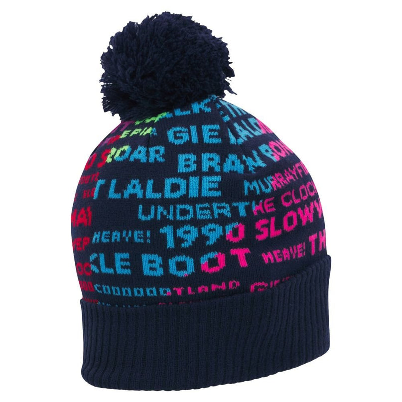 Macron Scotland Rugby 25/26 Multi Pom Pom Beanie |Hat | Macron SRU 25/26 | Absolute Rugby