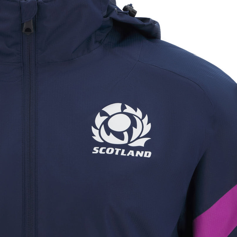Macron Scotland Rugby 25/26 Rain Jacket |Jackets | Macron SRU 25/26 | Absolute Rugby