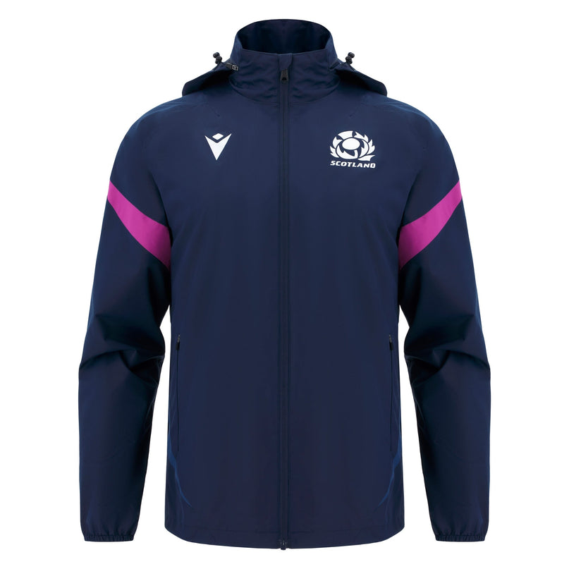 Macron Scotland Rugby 25/26 Rain Jacket |Jackets | Macron SRU 25/26 | Absolute Rugby