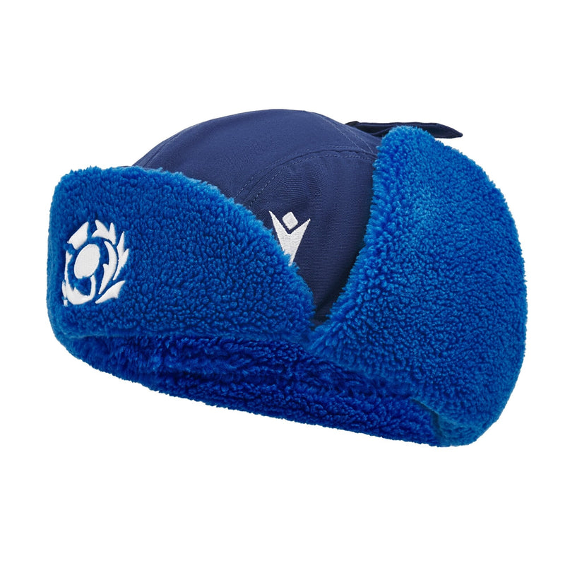 Macron Scotland Rugby Trapper Hat 24/25 |Hat | Macron SRU 24/25 | Absolute Rugby