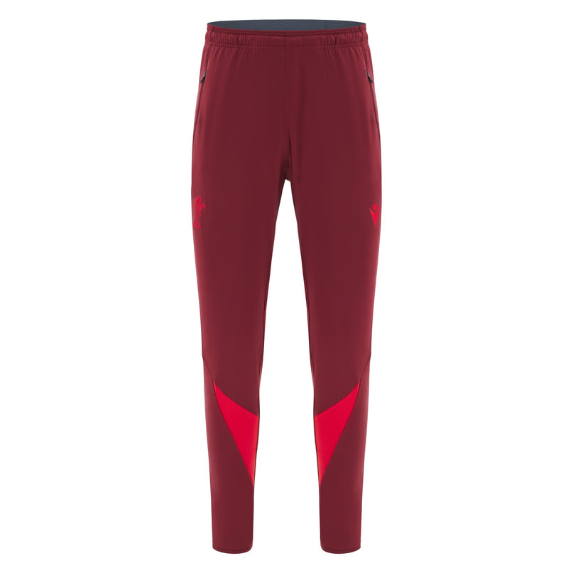 Macron Wales Rugby 25/26 Fitted Training Pants |Pants | Macron WRU 25/26 | Absolute Rugby