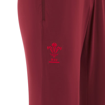 Macron Wales Rugby 25/26 Fitted Training Pants |Pants | Macron WRU 25/26 | Absolute Rugby
