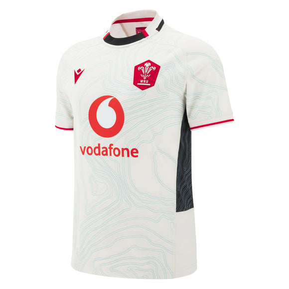 Macron Wales Rugby Alternate Replica Jersey 25/26 |Womens Replica | Macron WRU 25/26 | Absolute Rugby