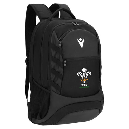 Macron Wales Rugby Backpack 24/25 |Bag | Macron WRU 24/25 | Absolute Rugby