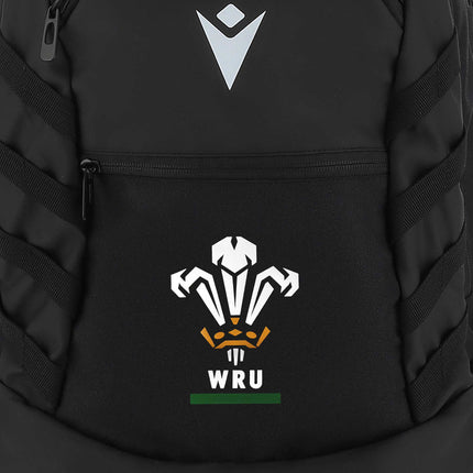 Macron Wales Rugby Backpack 24/25 |Bag | Macron WRU 24/25 | Absolute Rugby