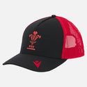 Macron Wales Rugby Trucker Cap 25/26 |Cap | Macron WRU 25/26 | Absolute Rugby