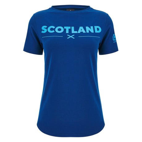 Macron Womens Scotland Rugby Supporter T - Shirt 24/25 |Womens T - Shirt | Macron SRU 24/25 | Absolute Rugby