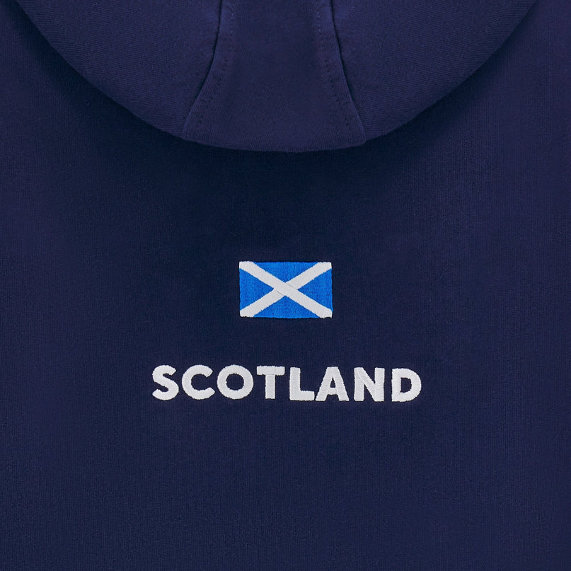 Macron Womens Scotland Rugby Zip Up Hoody 24/25 |Womens Hoody | Macron SRU 24/25 | Absolute Rugby