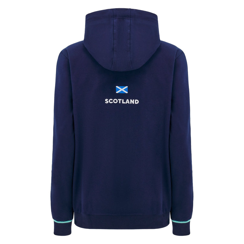 Macron Womens Scotland Rugby Zip Up Hoody 24/25 |Womens Hoody | Macron SRU 24/25 | Absolute Rugby