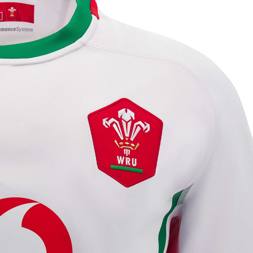 Macron Womens Wales Rugby Alternate Replica Jersey 24/25 |Womens Replica Jersey | Macron WRU 24/25 | Absolute Rugby