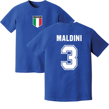 Maldini Italy Training Jersey (Blue) | | UKSoccershop | Absolute Rugby