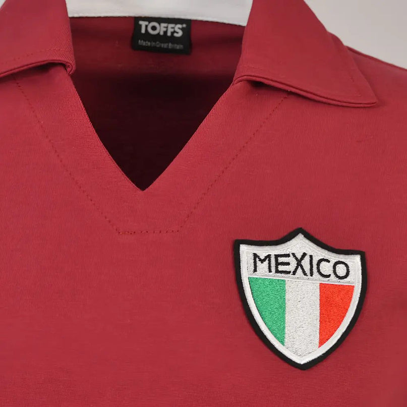 Mexico 1958 Retro Football Shirt |Product - Football Shirts | Toffs | Absolute Rugby