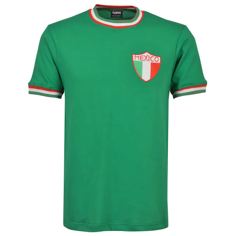 Mexico 1966 Retro Football Shirt |Product - Football Shirts | Toffs | Absolute Rugby
