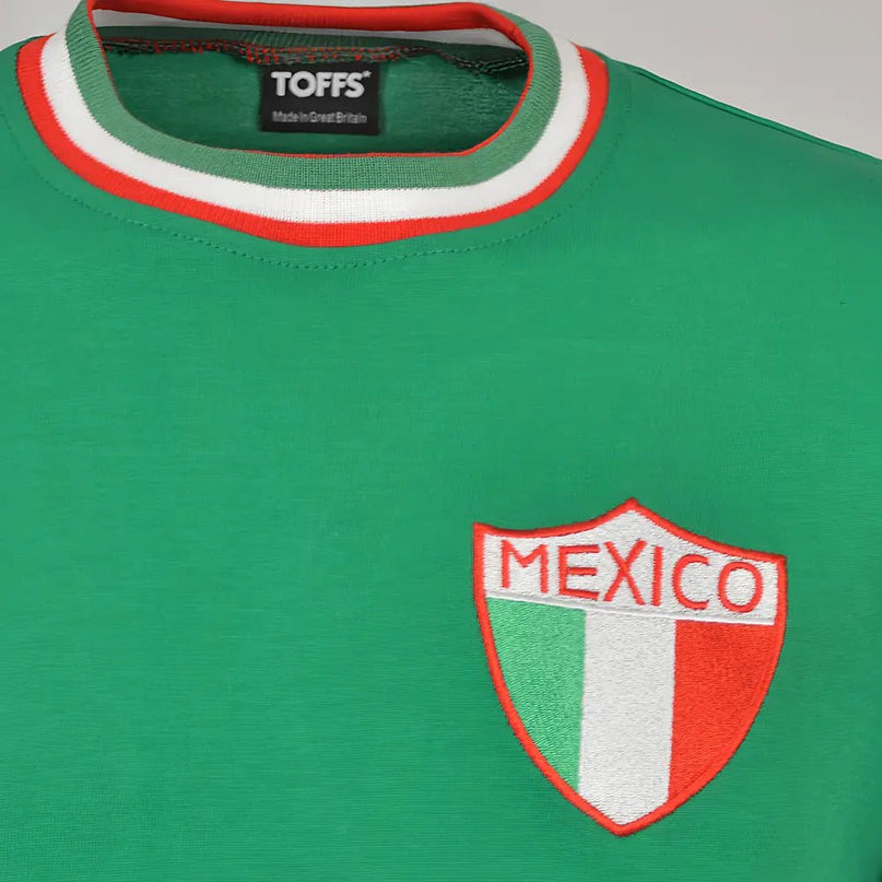 Mexico 1966 Retro Football Shirt |Product - Football Shirts | Toffs | Absolute Rugby