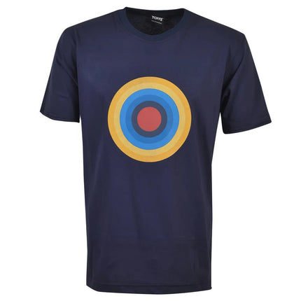 Navy Roundal print t-shirt |Product - Football Shirts | Toffs | Absolute Rugby