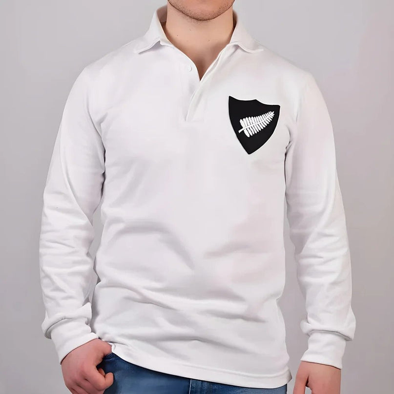 New Zealand 1930 Vintage White Rugby Shirt |Product - Football Shirts | Toffs | Absolute Rugby