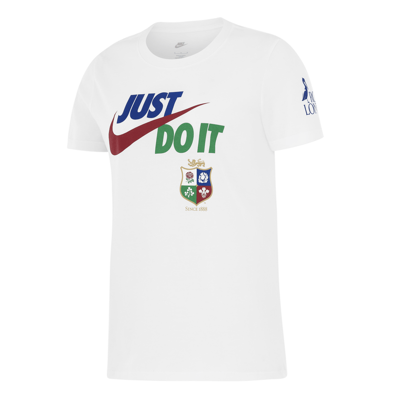 Nike British & Irish Lions Just Do It Womens T-Shirt |Womens T-Shirt | Nike British & Irish Lions | Absolute Rugby