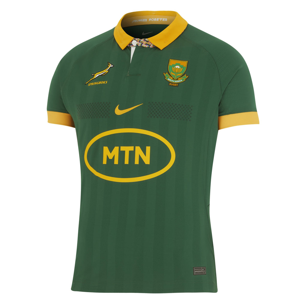 Nike Men's South Africa Rugby Match Replica Jersey 24/25 - Green ...