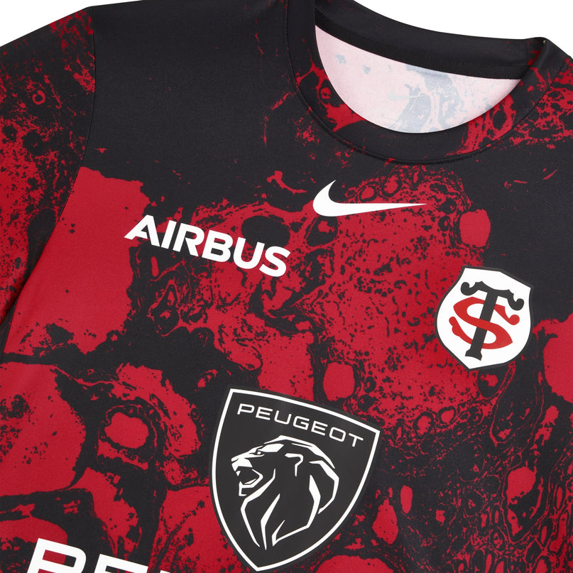 Nike Mens Toulouse Pre - Match Jersey 24/25 |Rugby Jersey | Nike Toulouse 24/25 | Absolute Rugby